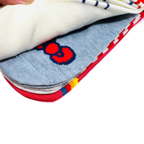 Hello Kitty Womens No Show Socks 10 Pack - Picture 6 of 11
